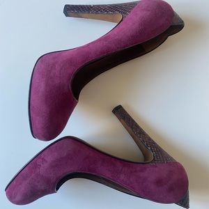 Donald Pliner ‘Dawn’ snakeskin pumps SZ 8M